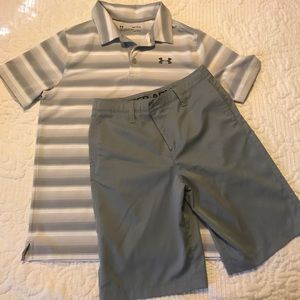 Boys under armour outfit
